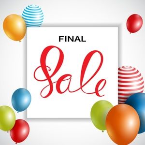 FINAL SALE!